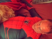 Supergirl Sucks Spiderman 10/16