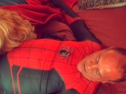 Supergirl Sucks Spiderman 11/16