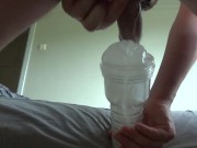 Intense deep pussy fuck (fleslight fucking deep) 3/16