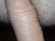 Pegging hubby deep with 12" strap on 5/16