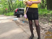 Best skirt - transparent skirt