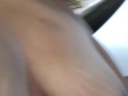 JusAgirl - EXHIBITIONIST Caught by security guard EXTREME RISKY masturbating on car in parking deck 8/16