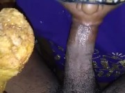 EATING FRIED CHICKEN WHILE EBONY MILF EATS DADDY FAT DICK!!! 12/16