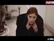 AGirlKnows - Jia Lissa Russian Redhead Seduced And Fucked By Lesbian Girlfriend - LETSDOEIT 2/16