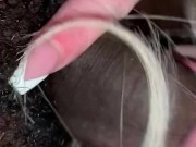 Beautiful White Girl (Kendra Sunderland) Lookalike sucking black big dick