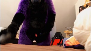 Lucer fucks his pussy toy 💜💦