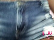 Goze pra minha bunda gostosa. - Gostosa de mini short . 11/16