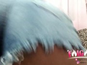 Goze pra minha bunda gostosa. - Gostosa de mini short . 5/16