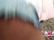 Goze pra minha bunda gostosa. - Gostosa de mini short . 6/16