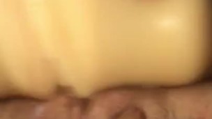 POV Lesbian Tribbing / Scissoring Fantasy: Husband convinces Wife to try grinding with another pussy