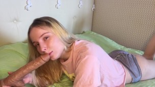 Morning with beautiful girl