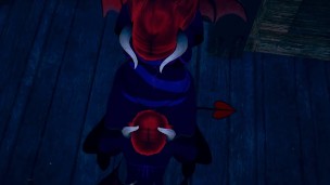 Three Lesbian Demon Having Night Fun