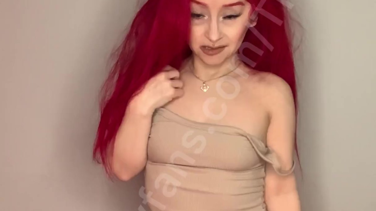 Watch me strip tease and play with myself Midget Tiny Texie