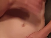 Releasing cuckold and letting him cum on me after bull leaves 7/16