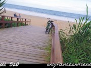 Sexy & Submissive Close Up POV Blowjob & Cum In Mouth Public Beach Sex 16/16