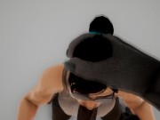 Hungry Busty Girl x Monster Cock 3/16