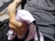 ななちゃん（18）ロリ可愛い女子大生のパンツのクロッチに擦り付け大量射精 - Screenshot 11 of 16 - HD