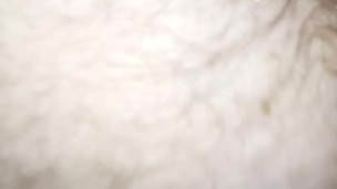 Deep anal close up