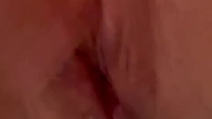 Milf pussy dripping with cum