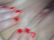 Fucking shaved BBW pussy close up 5/16