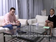 TUTOR4K Mature tutor saves son by permitting disciple to taste her peach 5/16