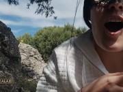 In the bushes, I prepared my ass for a hot fuck 16/16