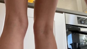 Skinny tight teen enjoying stepdad huge cock in her pussy