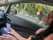 Best friend accepts challenge to go out with her vibrator on the street 10/16