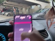 Best friend accepts challenge to go out with her vibrator on the street 3/16