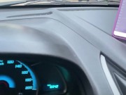 Best friend accepts challenge to go out with her vibrator on the street 4/16