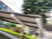 Best friend accepts challenge to go out with her vibrator on the street 6/16