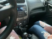 Best friend accepts challenge to go out with her vibrator on the street 8/16