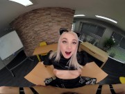 Blonde Babe Marilyn Sugar As YUMI Comes FROM DARKNESS To Seduce You VR PORN 9/16