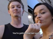 HUNT4K Need for money motivates sweetheart to have an affair with stranger 2/16