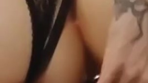 Babe kitty insert butt plug tail