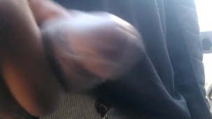 BBC huge cumshot solo outside