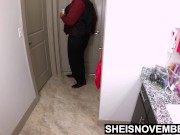 4k Msnovember Stepdad Wanted Missionary, Doggystyle, & Hardcore Cowgirl Fuck With Big Black Tits & Nipples Out Sheisnovember 1/16