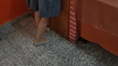 My Mexican STUDENT wants to pass material and lets herself be fucked