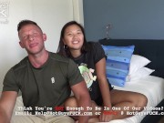 Hot Asian Teen Fucks A Muscle Daddy Like A Pro! 4/16