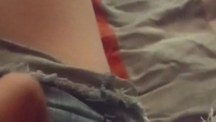 Horny asf with my vibrator before my man came in