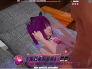 Cute Catgirl Takes Multiple Cumshots - Succubus Cafe - Intro Ep.1