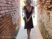 Walking outside without underwear 1/16