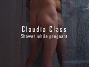 Shower Sex while Pregnant - ClaudiaClass 1/16