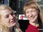 Two hot girls, two fat strap-ons and countless positions 2/16