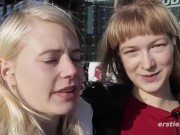 Two hot girls, two fat strap-ons and countless positions 4/16