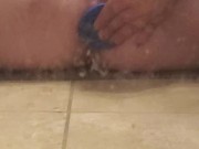 White anal whore fucks ass