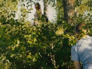 OLD4K Summer weather motivates girl to have outdoor sex with old man 1/16