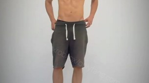 🤤Strip Tease Horny European Male Model. Big cock. Fit Muscle Stud - PART 1 -🤤