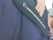 I call a uber and I masturbate while he drives risky 3/16