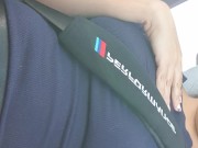 I call a uber and I masturbate while he drives risky 5/16